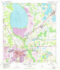 Bartow Florida Historical topographic map, 1:24000 scale, 7.5 X 7.5 Minute, Year 1949