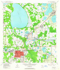 Bartow Florida Historical topographic map, 1:24000 scale, 7.5 X 7.5 Minute, Year 1949