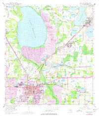 Bartow Florida Historical topographic map, 1:24000 scale, 7.5 X 7.5 Minute, Year 1949