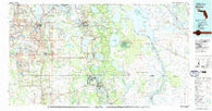 Bartow Florida Historical topographic map, 1:100000 scale, 30 X 60 Minute, Year 1978