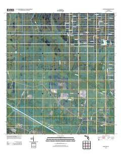 Basinger Florida Historical topographic map, 1:24000 scale, 7.5 X 7.5 Minute, Year 2012