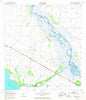 Basinger NW Florida Historical topographic map, 1:24000 scale, 7.5 X 7.5 Minute, Year 1953