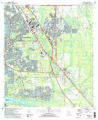 Bayard Florida Historical topographic map, 1:24000 scale, 7.5 X 7.5 Minute, Year 1993