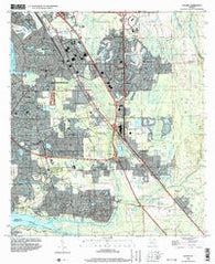 Bayard Florida Historical topographic map, 1:24000 scale, 7.5 X 7.5 Minute, Year 1994