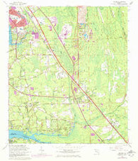 Bayard Florida Historical topographic map, 1:24000 scale, 7.5 X 7.5 Minute, Year 1964