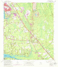 Bayard Florida Historical topographic map, 1:24000 scale, 7.5 X 7.5 Minute, Year 1964
