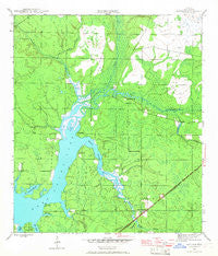 Bayhead Florida Historical topographic map, 1:24000 scale, 7.5 X 7.5 Minute, Year 1944