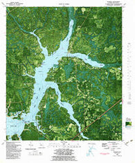 Bayhead Florida Historical topographic map, 1:24000 scale, 7.5 X 7.5 Minute, Year 1982
