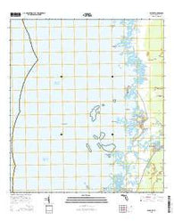 Bayport Florida Current topographic map, 1:24000 scale, 7.5 X 7.5 Minute, Year 2015