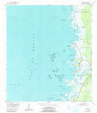 Bayport Florida Historical topographic map, 1:24000 scale, 7.5 X 7.5 Minute, Year 1954