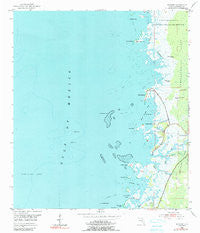 Bayport Florida Historical topographic map, 1:24000 scale, 7.5 X 7.5 Minute, Year 1954