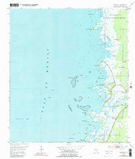 Bayport Florida Historical topographic map, 1:24000 scale, 7.5 X 7.5 Minute, Year 1954