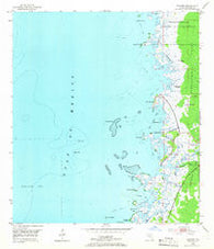 Bayport Florida Historical topographic map, 1:24000 scale, 7.5 X 7.5 Minute, Year 1954