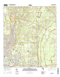 Baywood Florida Current topographic map, 1:24000 scale, 7.5 X 7.5 Minute, Year 2015