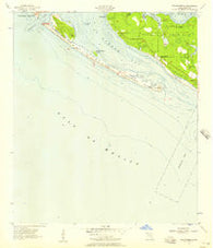 Beacon Beach Florida Historical topographic map, 1:24000 scale, 7.5 X 7.5 Minute, Year 1956