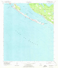 Beacon Beach Florida Historical topographic map, 1:24000 scale, 7.5 X 7.5 Minute, Year 1956