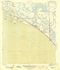 Beacon Hill Florida Historical topographic map, 1:31680 scale, 7.5 X 7.5 Minute, Year 1944