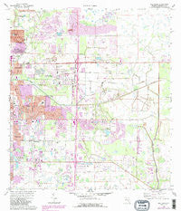 Bee Ridge Florida Historical topographic map, 1:24000 scale, 7.5 X 7.5 Minute, Year 1973