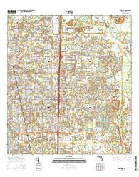 Bee Ridge Florida Current topographic map, 1:24000 scale, 7.5 X 7.5 Minute, Year 2015