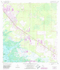 Belle Meade Florida Historical topographic map, 1:24000 scale, 7.5 X 7.5 Minute, Year 1958