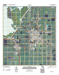Belle Glade Florida Historical topographic map, 1:24000 scale, 7.5 X 7.5 Minute, Year 2012
