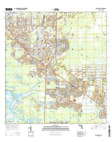 Belle Meade Florida Current topographic map, 1:24000 scale, 7.5 X 7.5 Minute, Year 2015