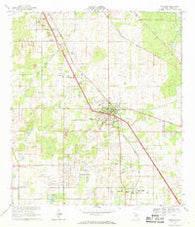 Belleview Florida Historical topographic map, 1:24000 scale, 7.5 X 7.5 Minute, Year 1967