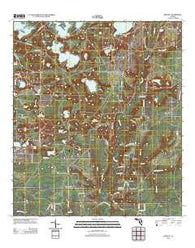 Bennett Florida Historical topographic map, 1:24000 scale, 7.5 X 7.5 Minute, Year 2012