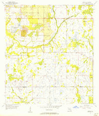 Bereah Florida Historical topographic map, 1:24000 scale, 7.5 X 7.5 Minute, Year 1956