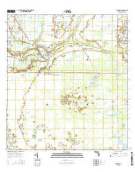 Bermont Florida Current topographic map, 1:24000 scale, 7.5 X 7.5 Minute, Year 2015