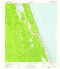 Beverly Beach Florida Historical topographic map, 1:24000 scale, 7.5 X 7.5 Minute, Year 1956