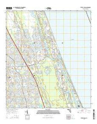 Beverly Beach Florida Current topographic map, 1:24000 scale, 7.5 X 7.5 Minute, Year 2015