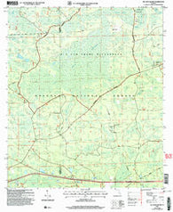 Big Gum Swamp Florida Historical topographic map, 1:24000 scale, 7.5 X 7.5 Minute, Year 2005