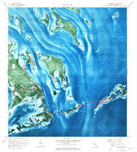 Big Pine Key Florida Historical topographic map, 1:24000 scale, 7.5 X 7.5 Minute, Year 1972
