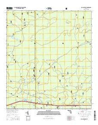 Big Gum Swamp Florida Current topographic map, 1:24000 scale, 7.5 X 7.5 Minute, Year 2015