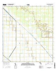 Big Mound South Florida Current topographic map, 1:24000 scale, 7.5 X 7.5 Minute, Year 2015