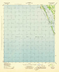 Bird Keys Florida Historical topographic map, 1:31680 scale, 7.5 X 7.5 Minute, Year 1944