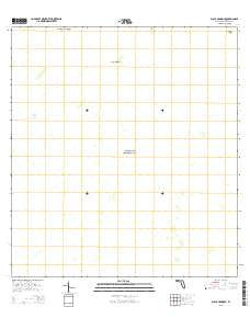 Black Hammock Florida Current topographic map, 1:24000 scale, 7.5 X 7.5 Minute, Year 2015