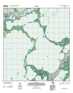 Blackwater Sound Florida Historical topographic map, 1:24000 scale, 7.5 X 7.5 Minute, Year 2012