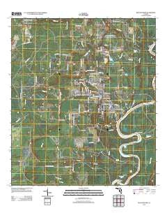 Blountstown Florida Historical topographic map, 1:24000 scale, 7.5 X 7.5 Minute, Year 2012