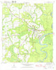 Blountstown Florida Historical topographic map, 1:24000 scale, 7.5 X 7.5 Minute, Year 1945