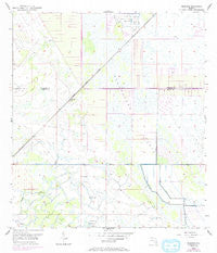 Bluefield Florida Historical topographic map, 1:24000 scale, 7.5 X 7.5 Minute, Year 1953