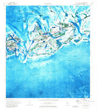 Boca Chica Key Florida Historical topographic map, 1:24000 scale, 7.5 X 7.5 Minute, Year 1971