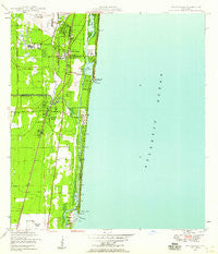 Boca Raton Florida Historical topographic map, 1:24000 scale, 7.5 X 7.5 Minute, Year 1946