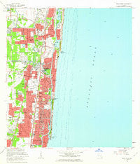 Boca Raton Florida Historical topographic map, 1:24000 scale, 7.5 X 7.5 Minute, Year 1962