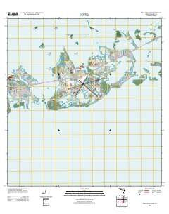 Boca Chica Key Florida Historical topographic map, 1:24000 scale, 7.5 X 7.5 Minute, Year 2012