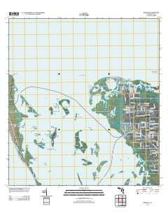 Bokeelia Florida Historical topographic map, 1:24000 scale, 7.5 X 7.5 Minute, Year 2012