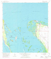 Bokeelia Florida Historical topographic map, 1:24000 scale, 7.5 X 7.5 Minute, Year 1958