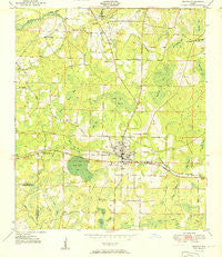 Bonifay Florida Historical topographic map, 1:24000 scale, 7.5 X 7.5 Minute, Year 1951