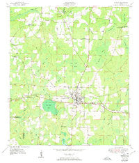 Bonifay Florida Historical topographic map, 1:24000 scale, 7.5 X 7.5 Minute, Year 1951